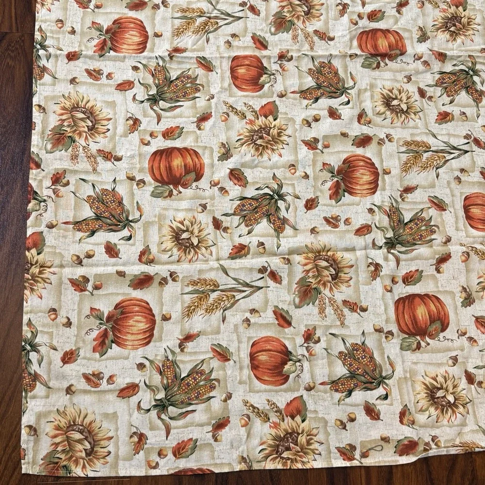 Harvest Fall Autumn Thanksgiving Cloth Tablecloth 51